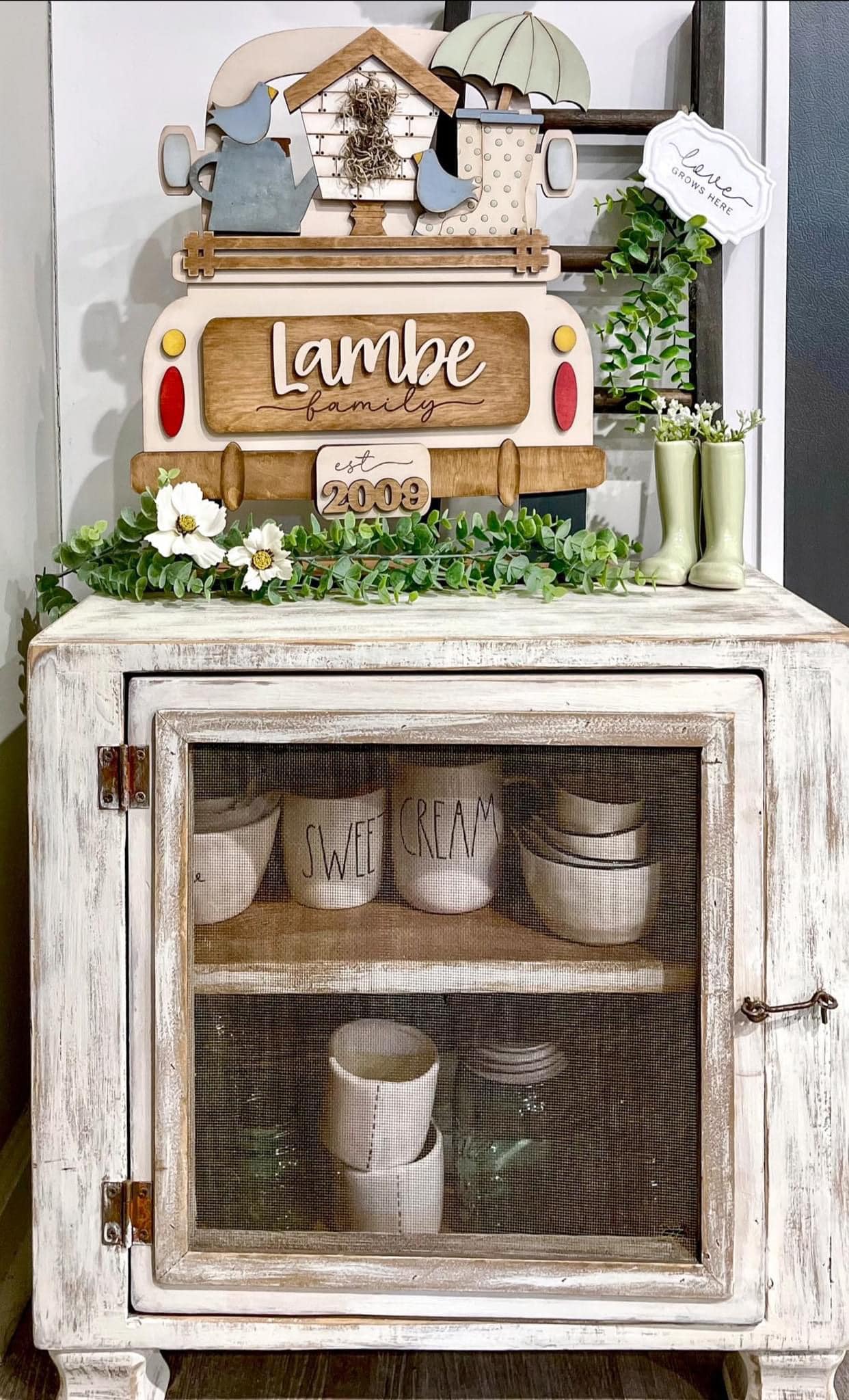 Rustic Interchangeable Truck - FINISHED PRODUCT