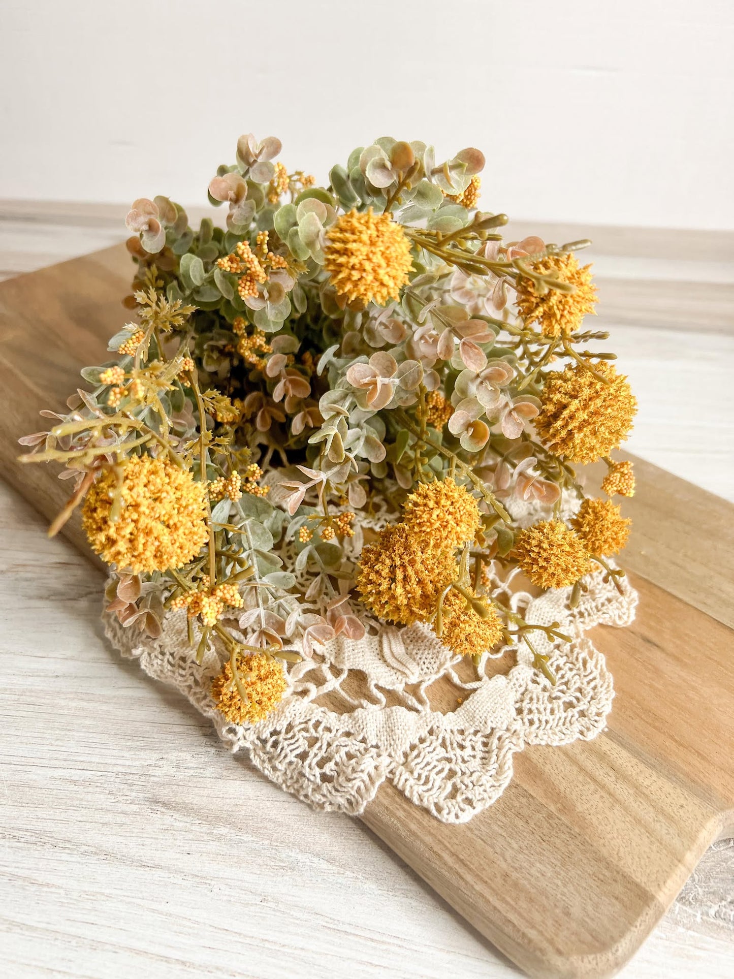 Mustard berry cluster garden pick
