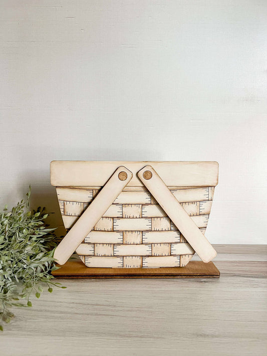 Rustic Interchangeable Basket- FINISHED PRODUCT