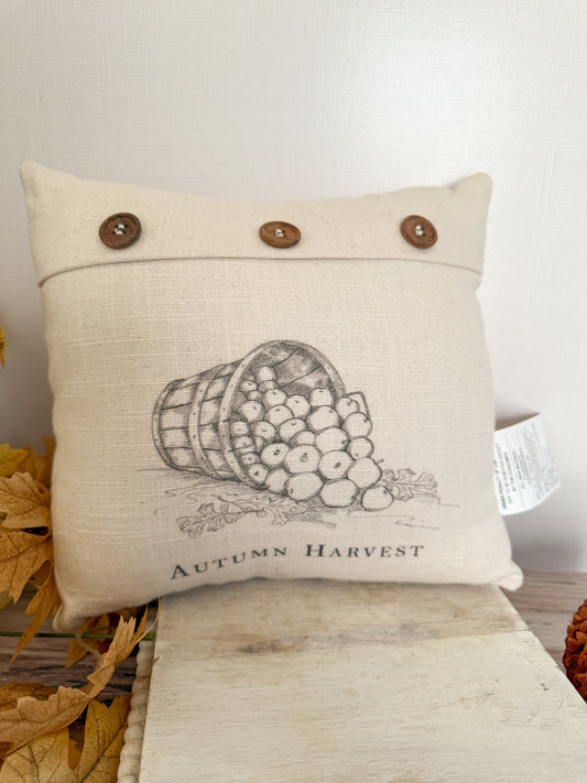 Autumn Harvest - Apples Throw Pillow