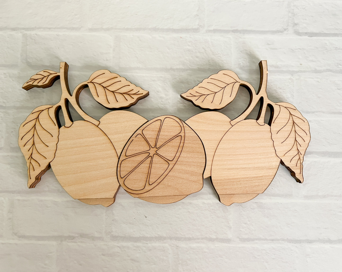 Troubles melt like LEMON drops - ADD ON for Interchangeable Rustic Truck - DIY HOME KIT - NO PAINT INCLUDED