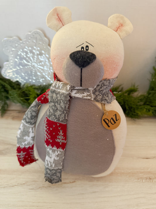 “Paz” Honey & Me Pillow