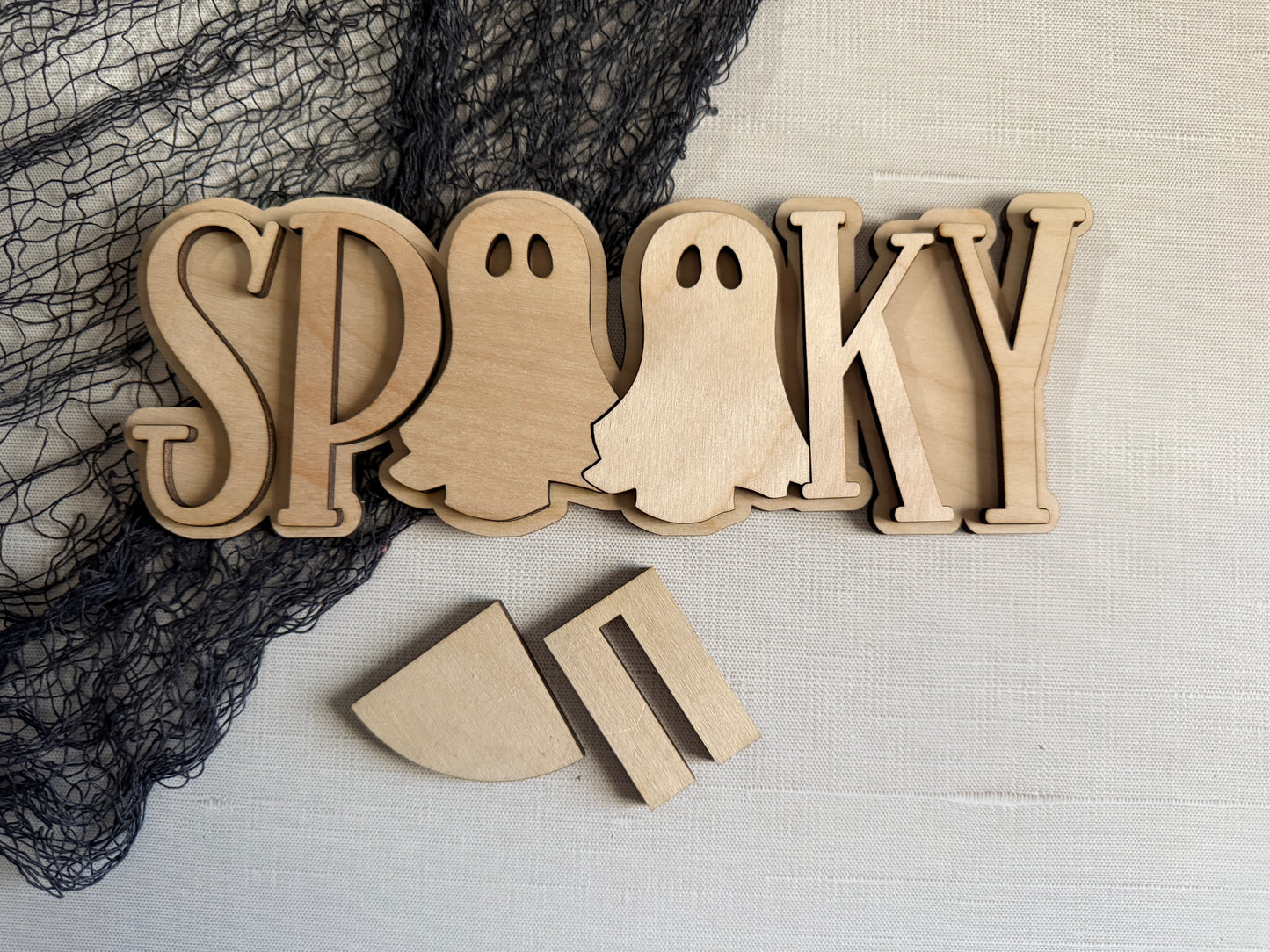 SPOOKY 3D Shelf Sitter - DIY HOME KIT - NO PAINTS INCLUDED