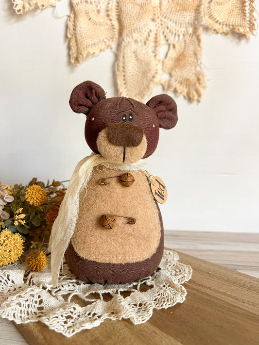 "TED"  Tattered Teddy