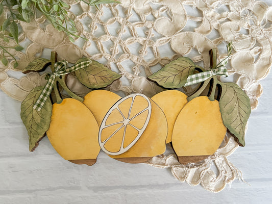 Troubles Melt Like LEMON drops - ADD ON for interchangeable Rustic Truck - FINISHED PRODUCT