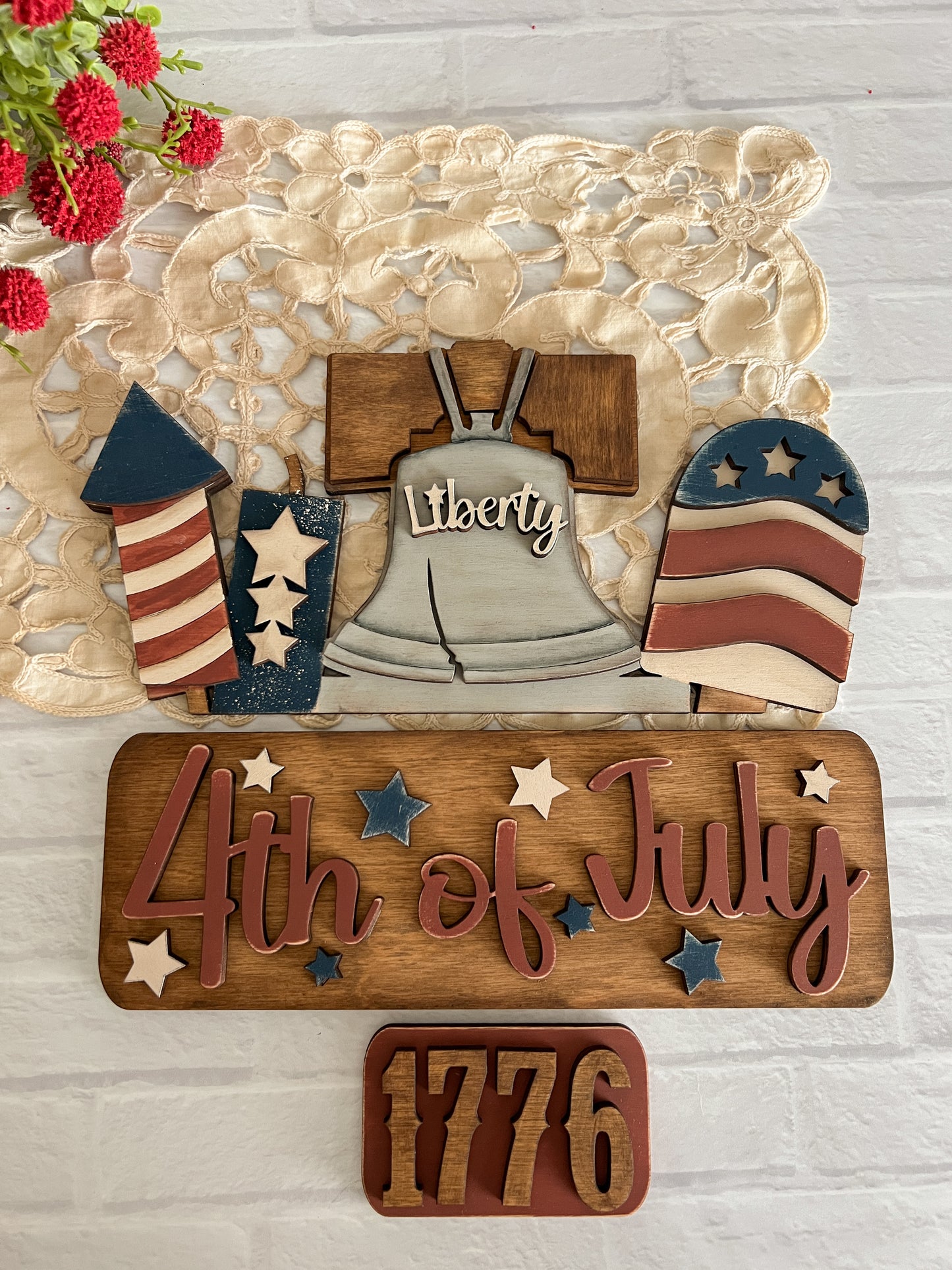Liberty Bell - ADD ON for interchangeable Rustic Truck - FINISHED PRODUCT