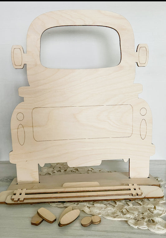 Rustic Interchangeable Truck - DIY Home Kit - NO PAINT INCLUDED