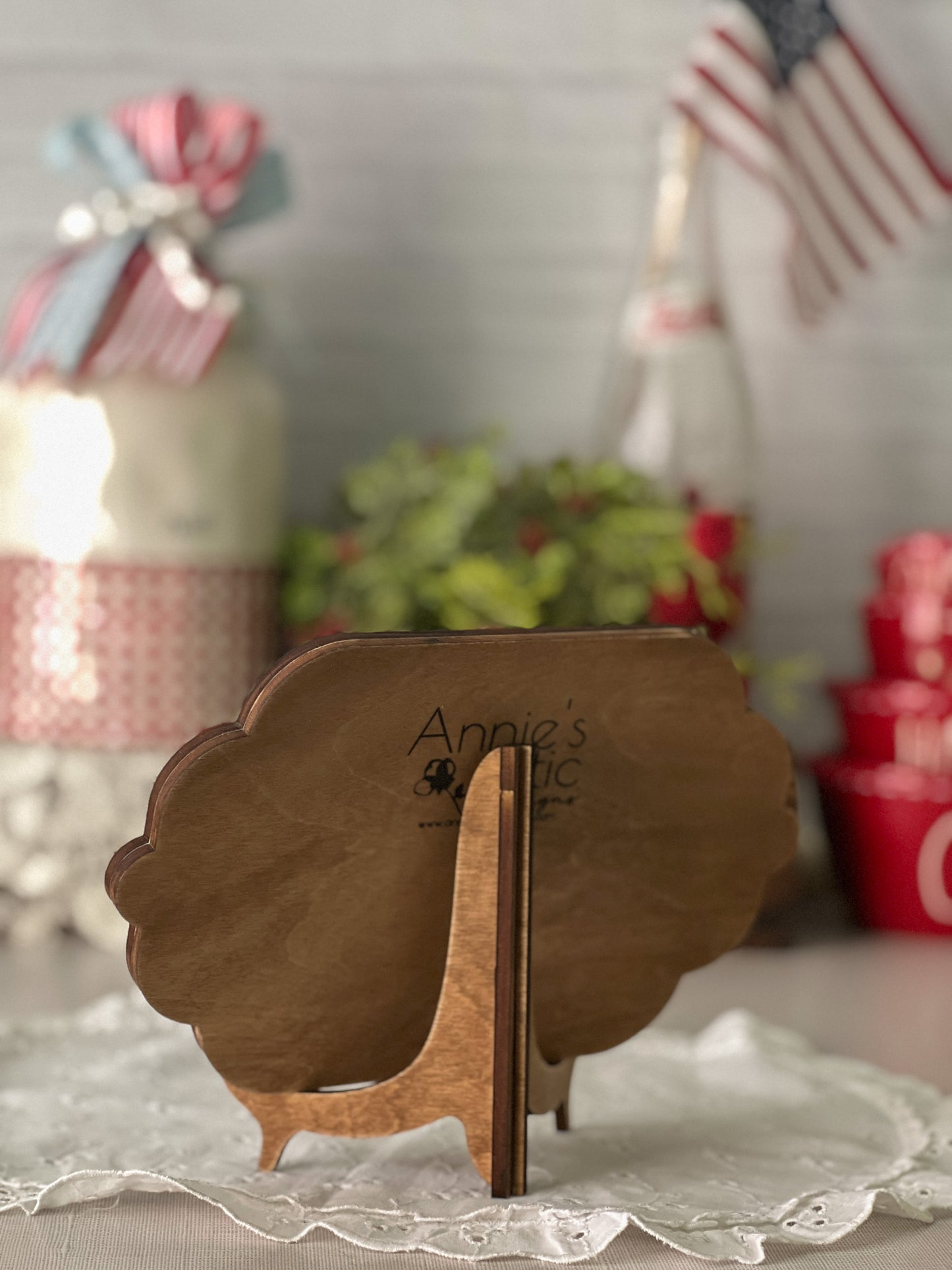 Patriotic Pledge of Allegiance 3D Wood Sign