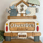 Spring Birdhouse - ADD ON for Interchangeable Rustic Truck - FINISHED PRODUCT