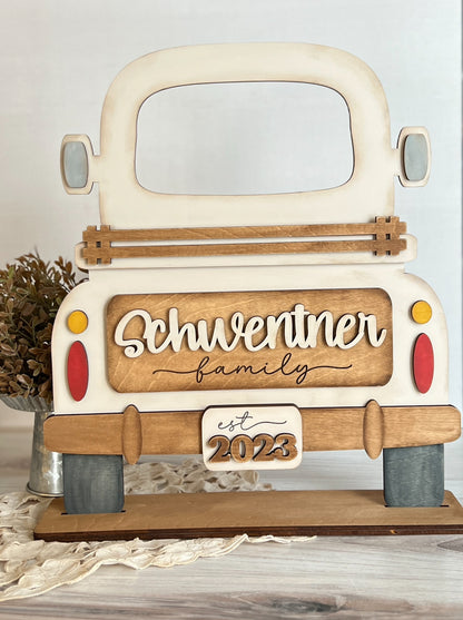 Rustic Interchangeable Truck - FINISHED PRODUCT