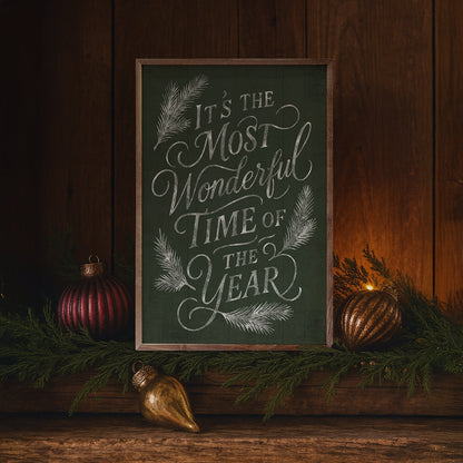 It's The Most Wonderful Time Pine