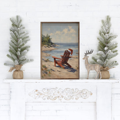 Santa's Beach Chair