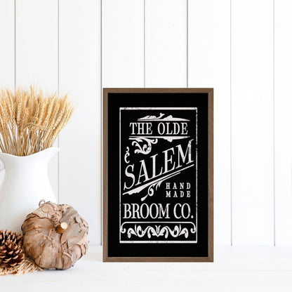 The Olde Salem Broom Co Black