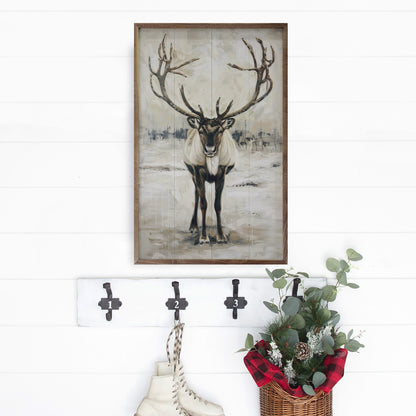 Wild Reindeer IV By Petals Prints Design
