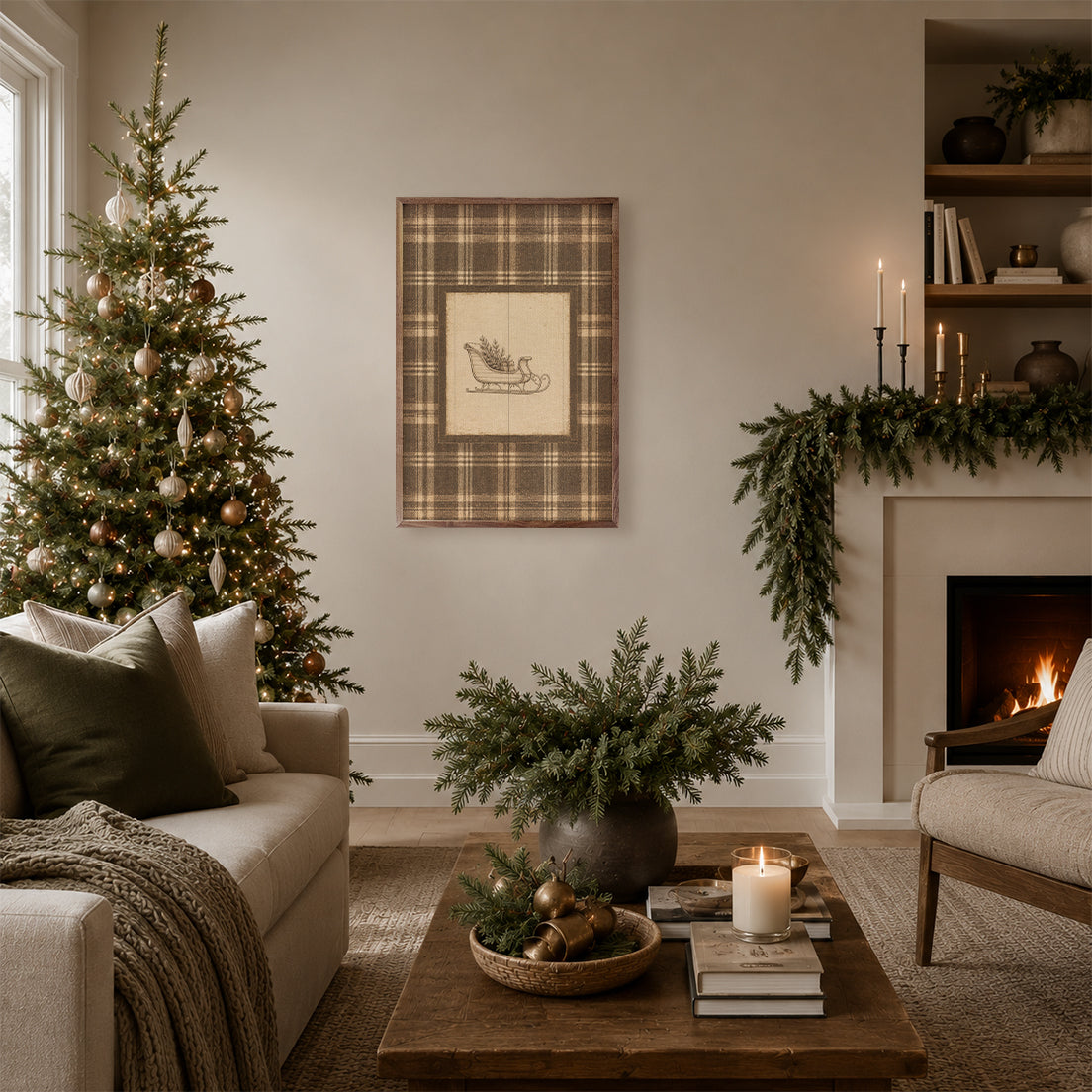 Woodland Sleigh Plaid