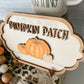 Pumpkin Patch 3D Wooden Sign