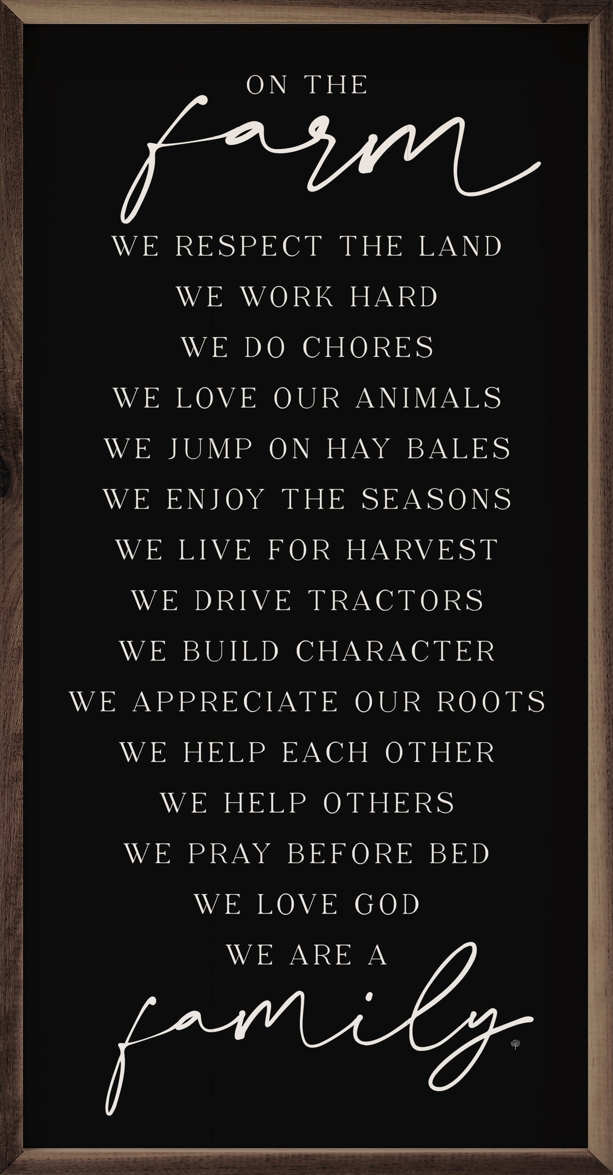 On The Farm We Are Family