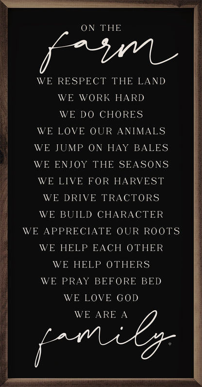 On The Farm We Are Family