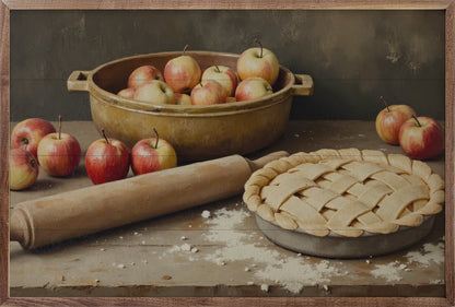 Apple Pie Baking