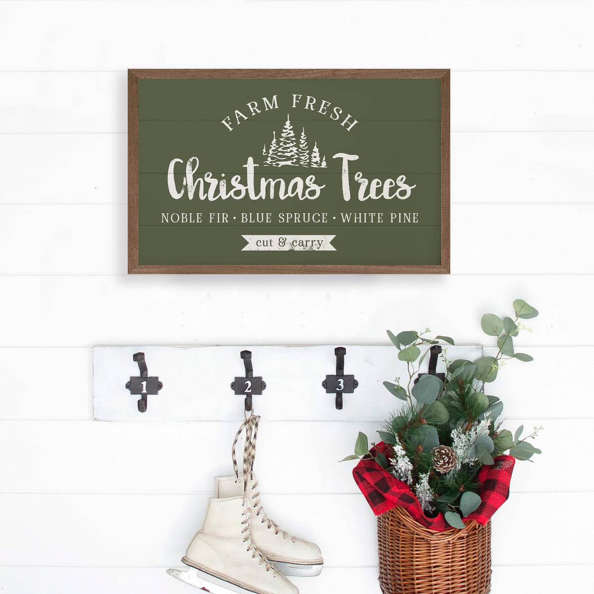 Christmas Trees Cut And Carry Green