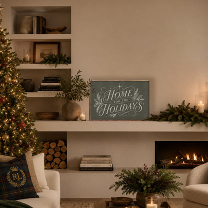 Home For The Holidays Typography