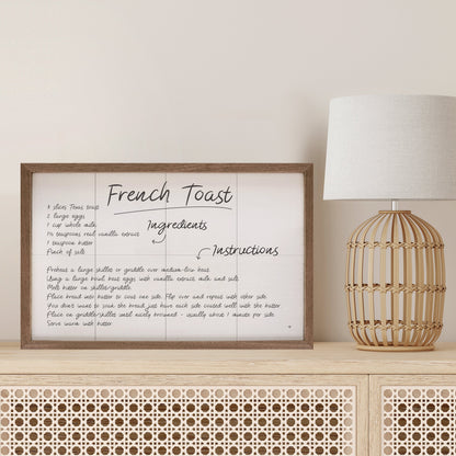 Recipe French Toast White