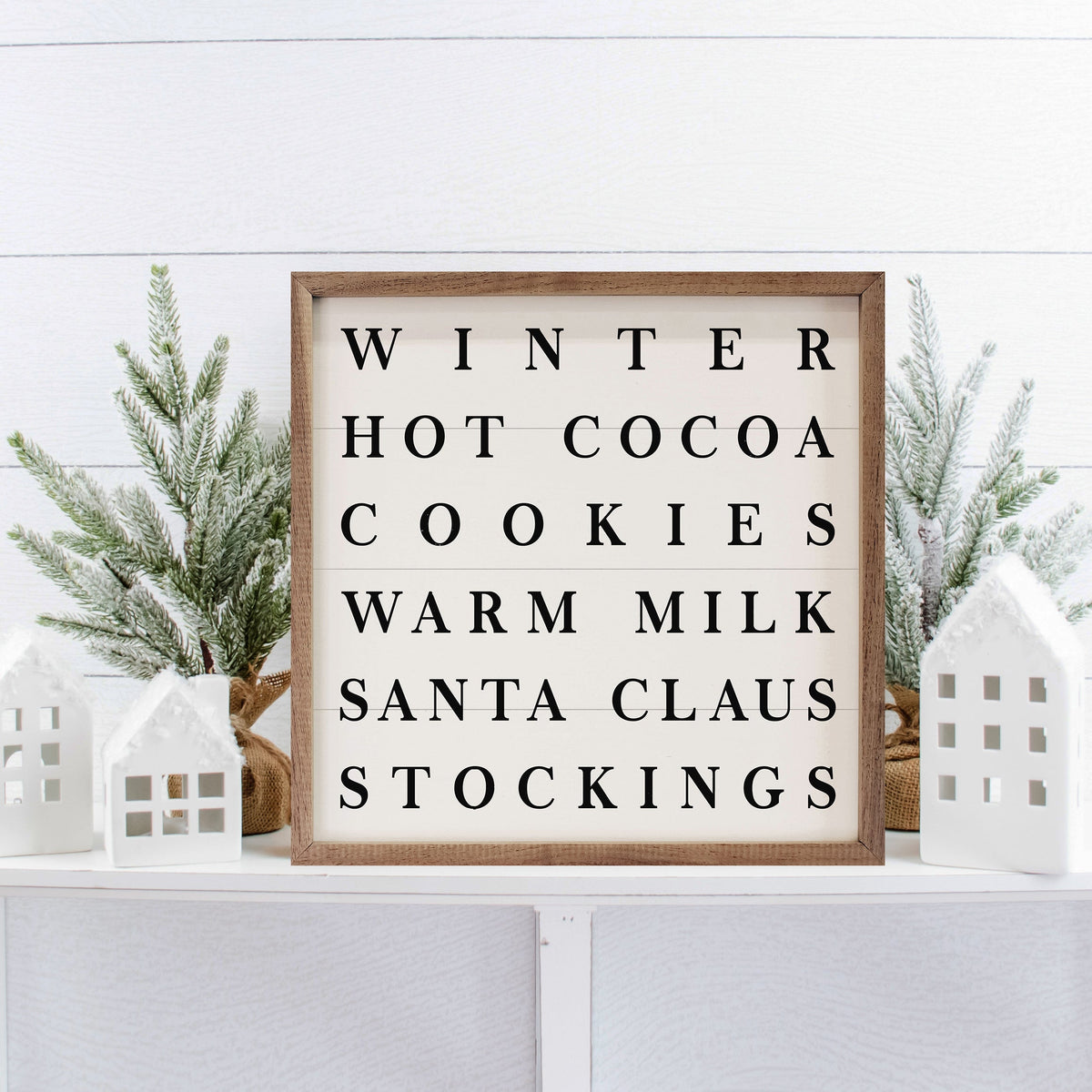 Christmas Comforts White