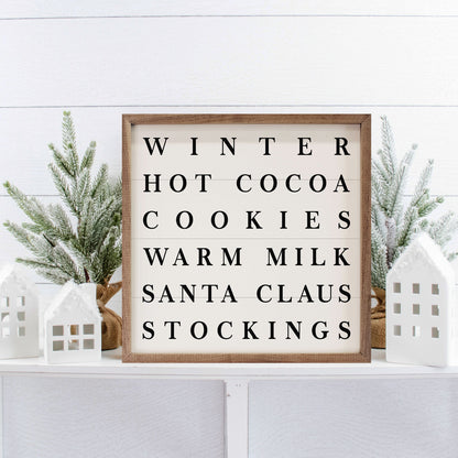 Christmas Comforts White