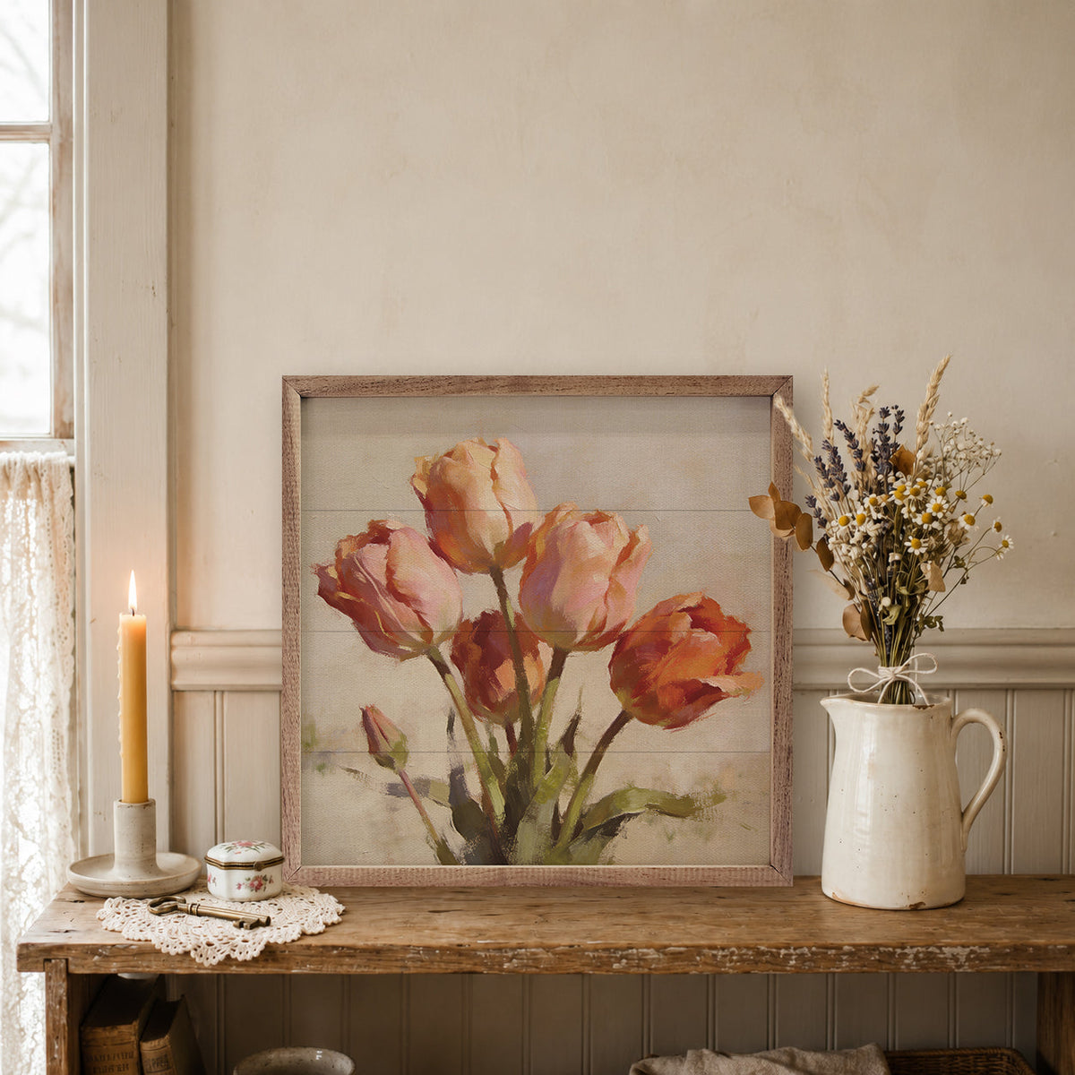 Coral Tulip Cluster