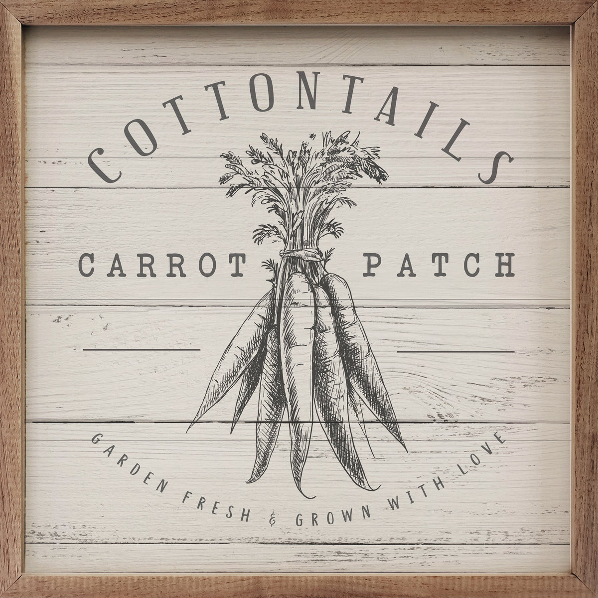 Cottontails Carrot Patch Whitewash