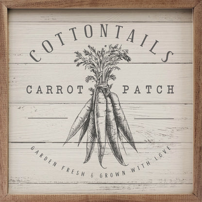 Cottontails Carrot Patch Whitewash