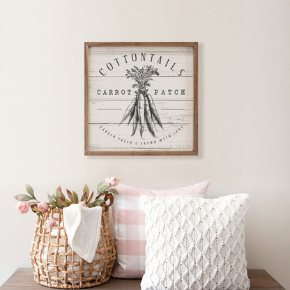 Cottontails Carrot Patch Whitewash