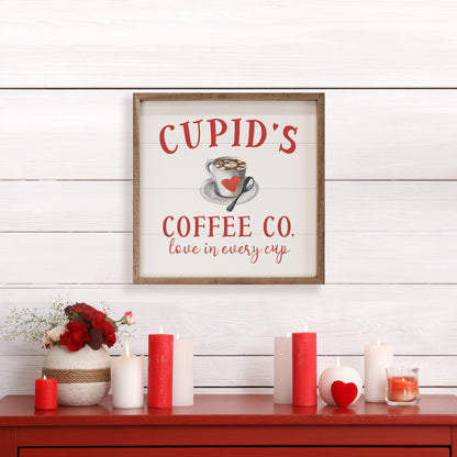 Cupids Coffee Co Love In Every Cup White