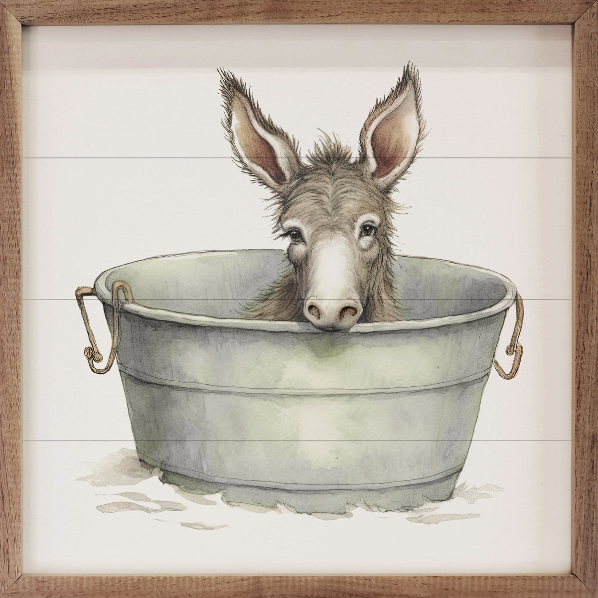 Donkey Metal Tub White