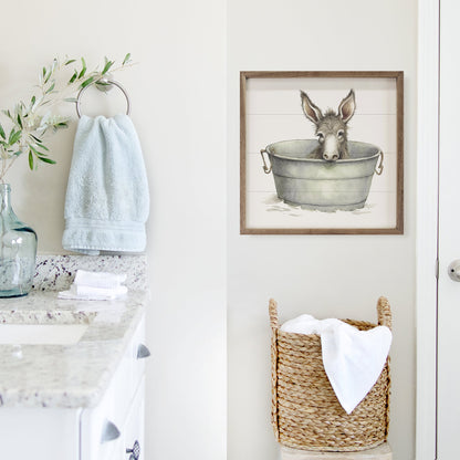 Donkey Metal Tub White