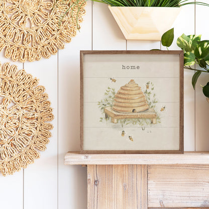 Garden Bees Home By Cheri Blum