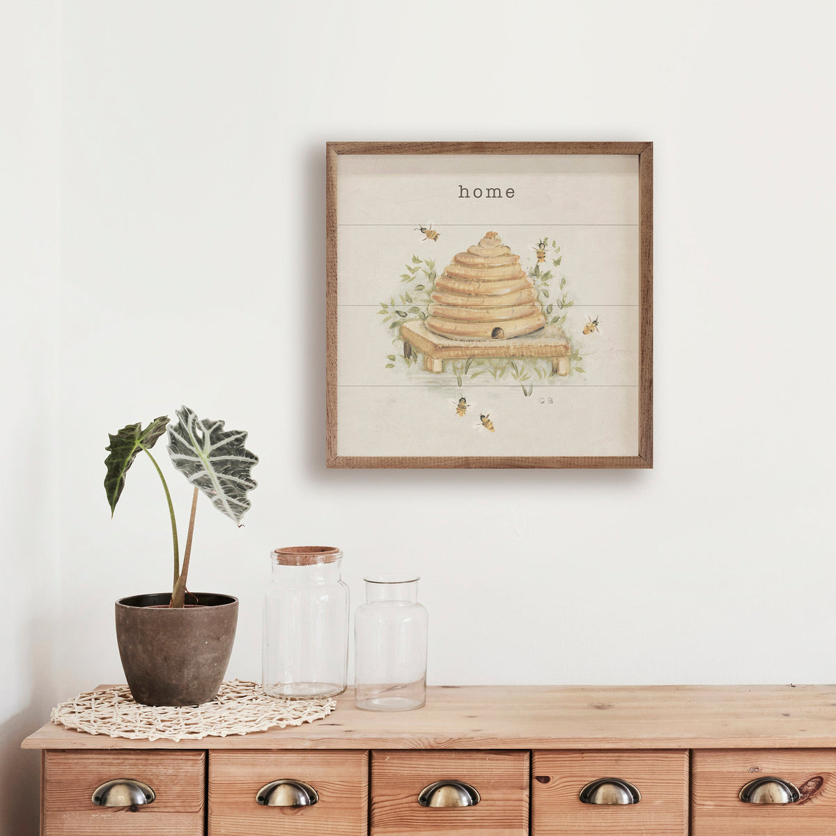 Garden Bees Home By Cheri Blum