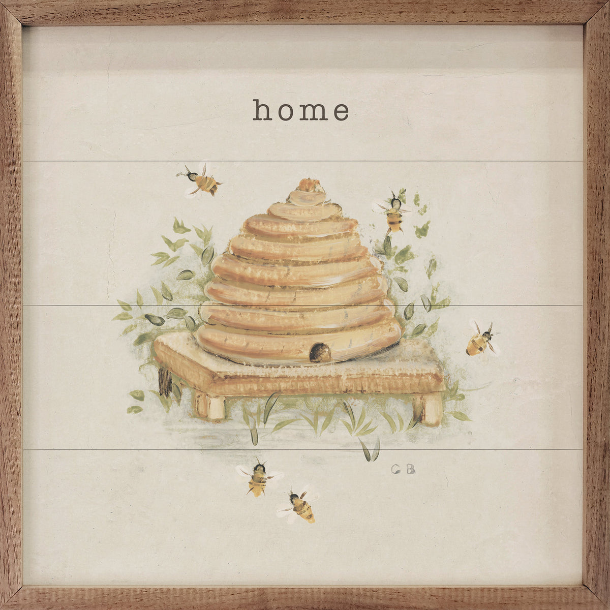 Garden Bees Home By Cheri Blum