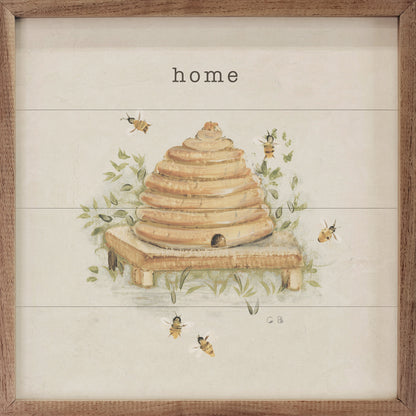Garden Bees Home By Cheri Blum