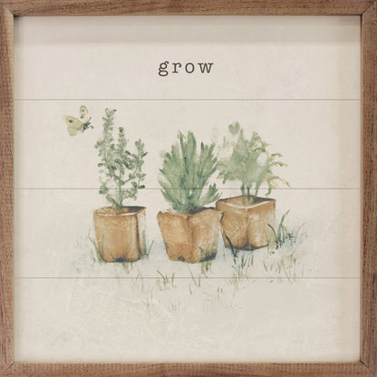 Garden Plants Grow By Cheri Blum