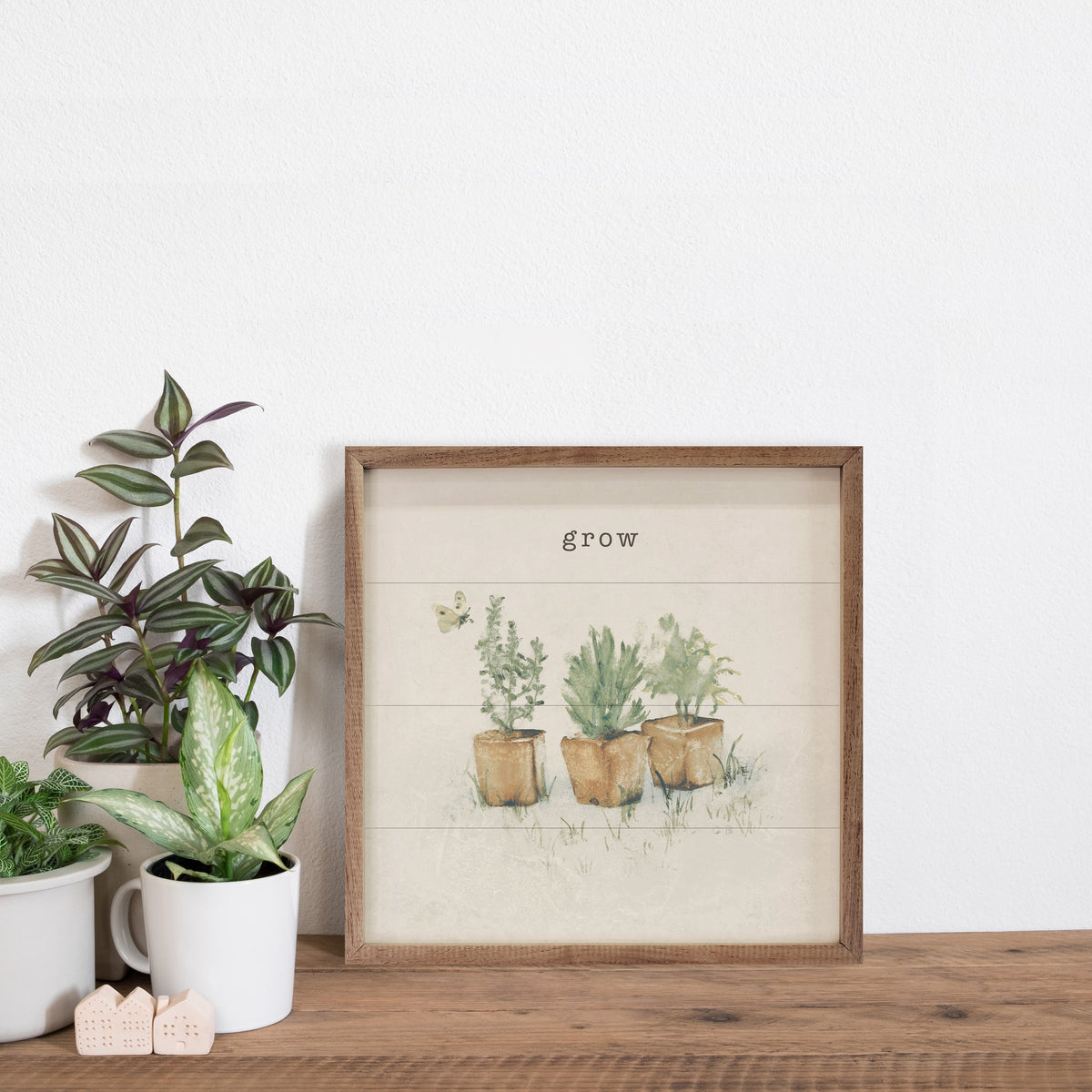 Garden Plants Grow By Cheri Blum