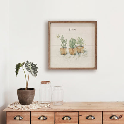 Garden Plants Grow By Cheri Blum