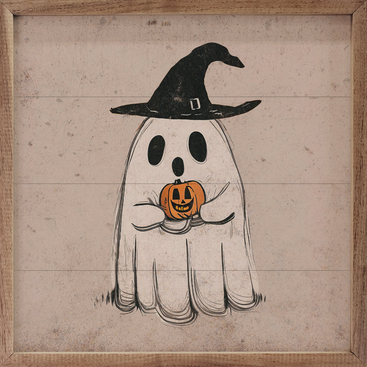 Ghost With Black Hat