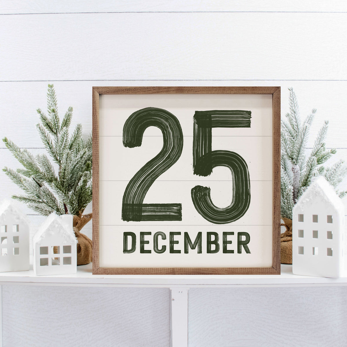 Green December 25th White