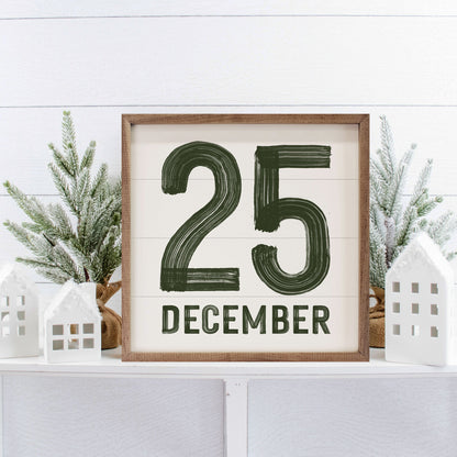 Green December 25th White