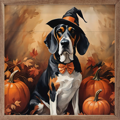 Halloween Basset Hound