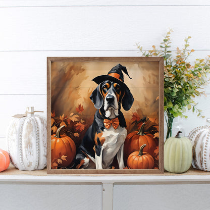 Halloween Basset Hound