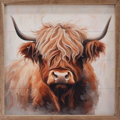 Highland Print White