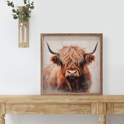 Highland Print White