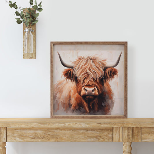 Highland Print White
